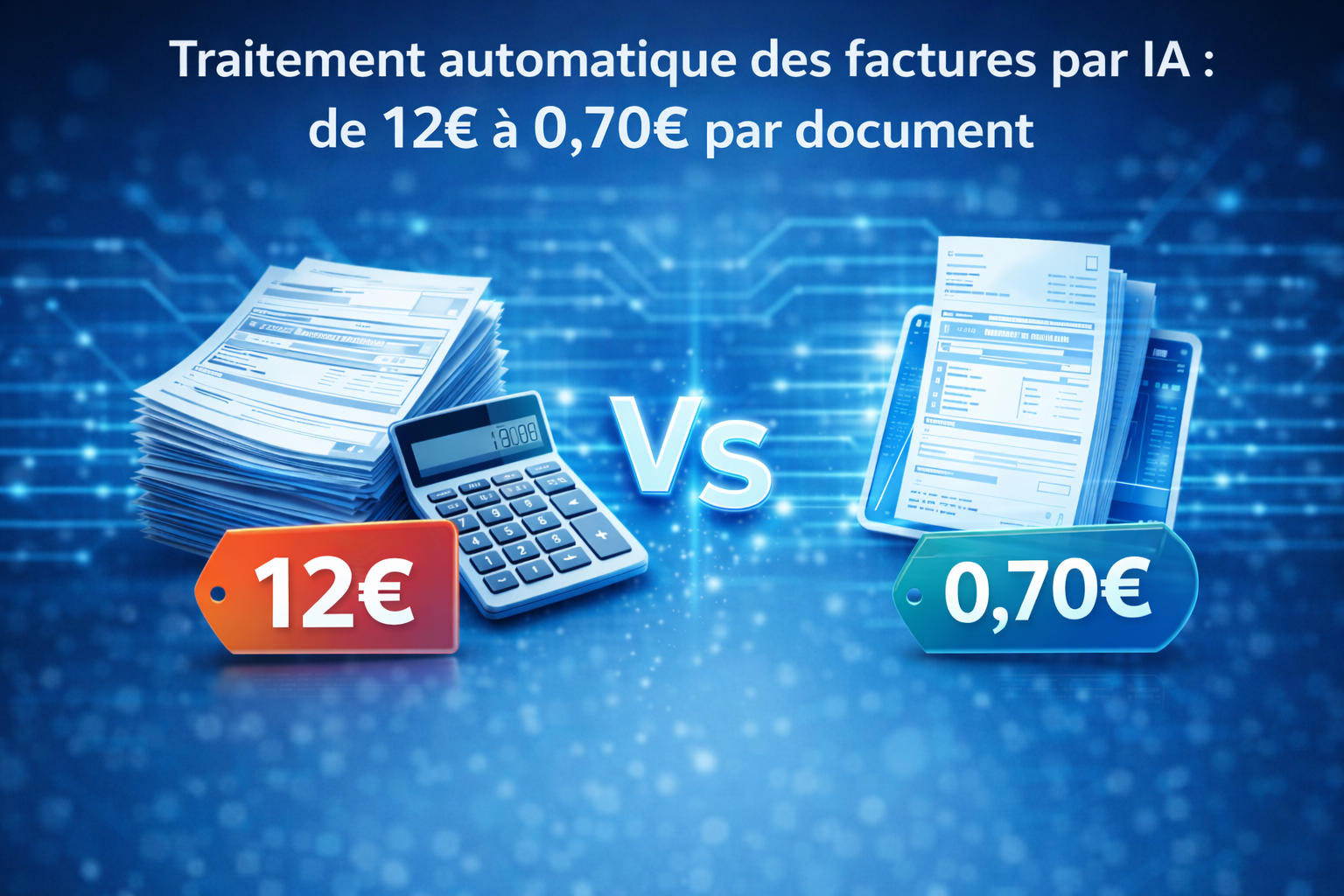 Traitement de facture par IA, sur une GED